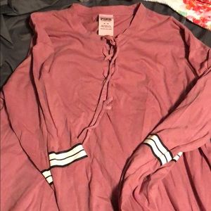 Rose long sleeve PINK shirt